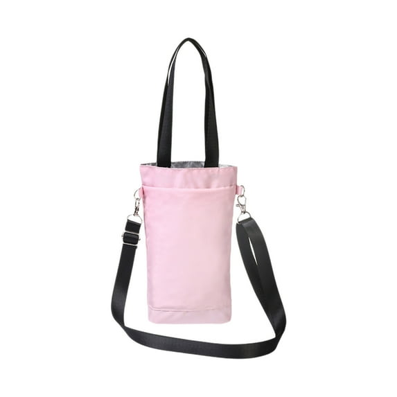 Water Bottle Holder with Strap, Premium Water Bottle Carrier with Strap Easy Clean, Light Water Bottle Carrier Bag, Water Bottle Holder with Pocket for Hiking, Walking, Travel
