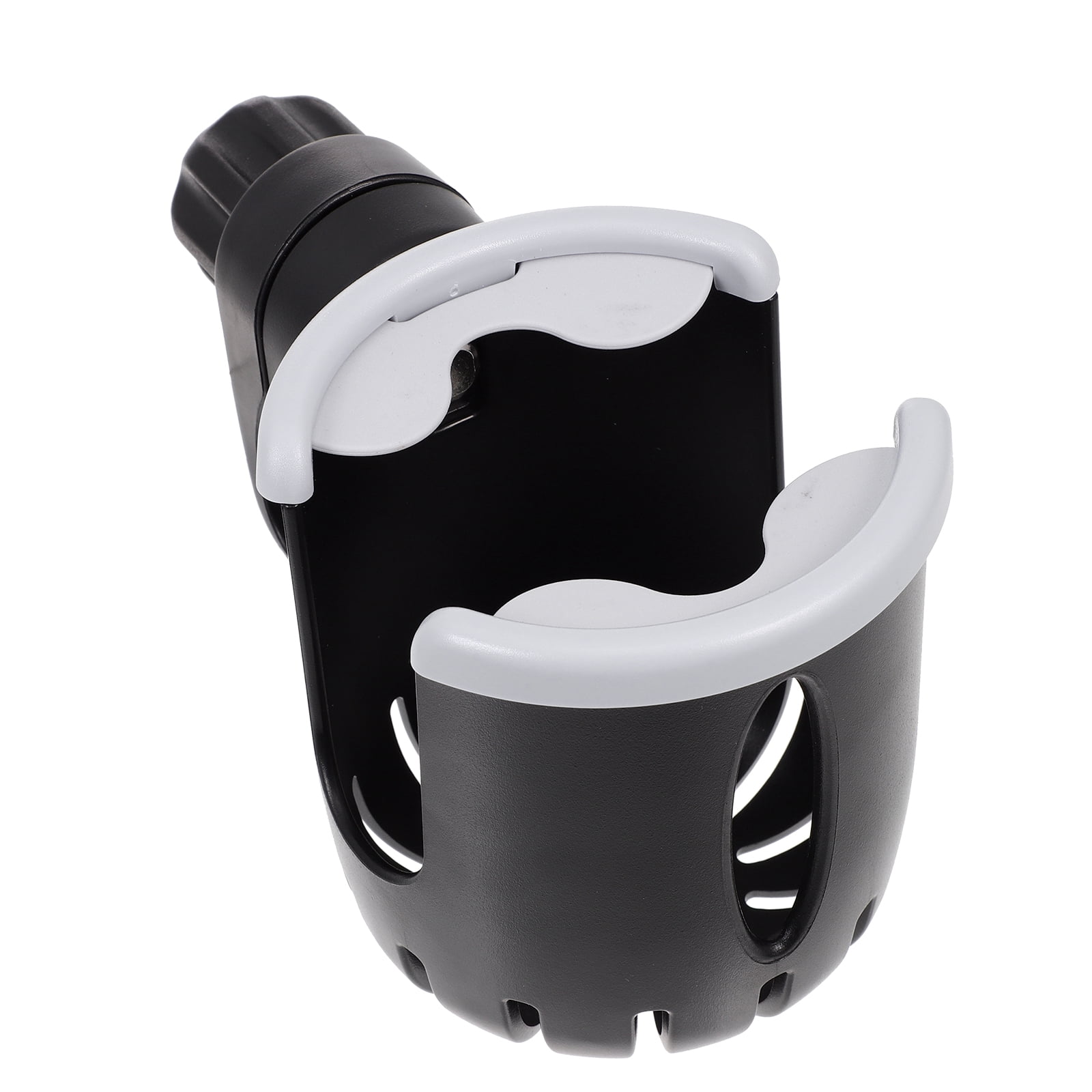 RENACLIPY Rotatable Black ABS Bottle Holder for Strollers, Bikes, and Outdoor Use - Drink Holder Accessory