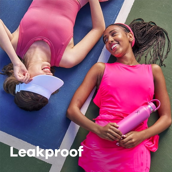 Water Bottle - Insulated Stainless Steel - Non Spill, Leakproof in 24 Oz Fir Green