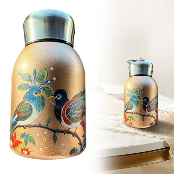 Water Bottle,Insulated Stainless Water Bottle Leak Proof With And Handle To Keep Drinks Hot And Cold Portable Travel Mug Suitable For Gym And (fashionable Color)