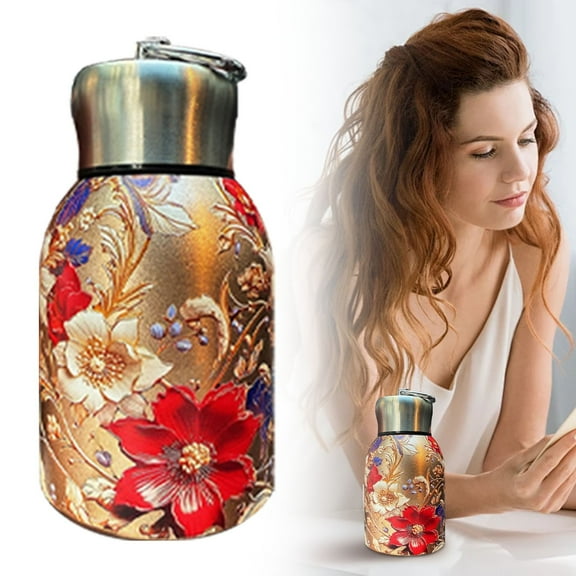 Water Bottle,Insulated Stainless Water Bottle Leak Proof With And Handle To Keep Drinks Hot And Cold Portable Travel Mug Suitable For Gym And (fashionable Color)