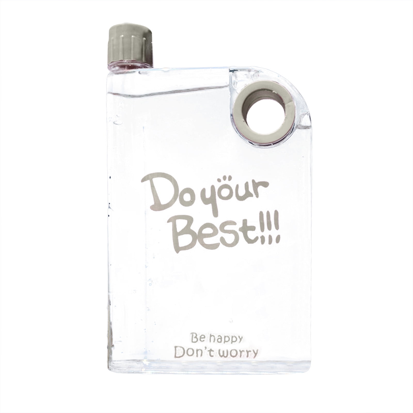 Water Bottle Water Jug Portable Flat A5 Square Water Bottle 5 Colors