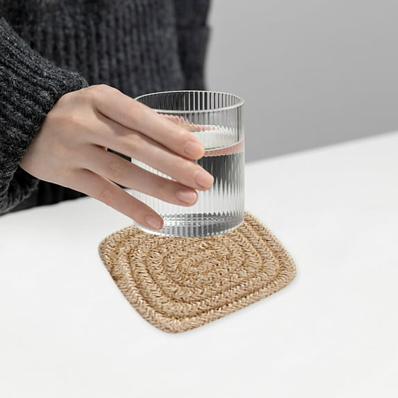 Water Bottle,Kitchen Holders Trivets Cotton Thread Weave Hot Pot Holders Hot Pads, Hot Mats, Spoon Rest For Cooking And Baking