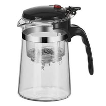 Water Bottle Nimbusnest Tea Pot Nimbusnest Tea Pot with Infusers for Loose Tea Teapot with Infuser Glass Glass Tea Pot with Infuser and Lid Tranquil Tea Harmony Pot Glass&Bottle