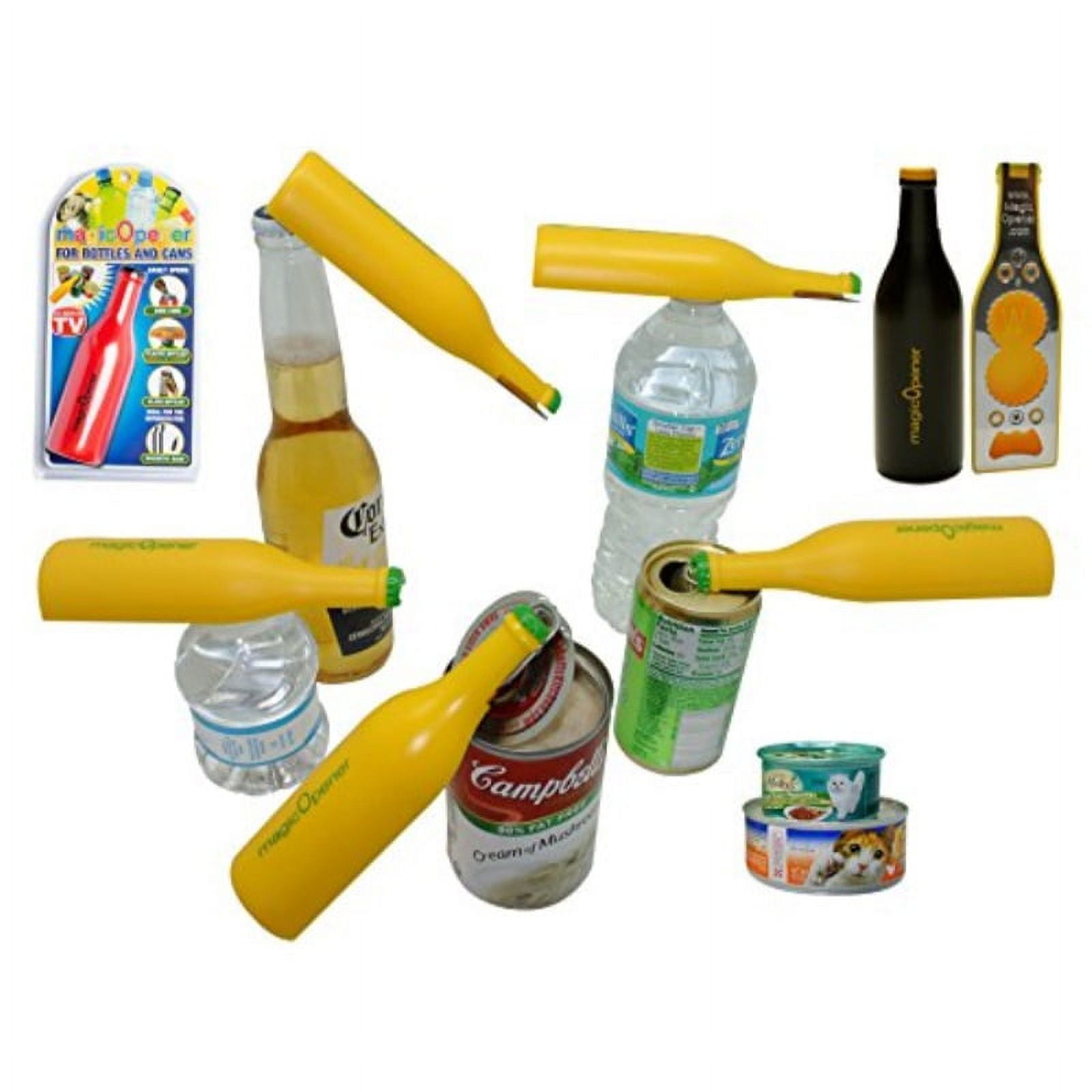 Open Soda & Water Plastic Caps EZ | Bottle Opener | Soup Pull Tab |  Arthritis Helpers | Elderly | mO EXTREME | Fridge Magnets-Twist off Gift