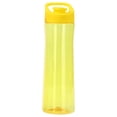 thumbnail image 1 of Water Bottle Outdoor Cup with Chug Lids,10.75 Inches Portable Drinkware Plastic Sports Bottle,Lightweight Leakproof Sports Bottle for Gym Travel Office and Daily Use,Yellow-1Pc, 1 of 5