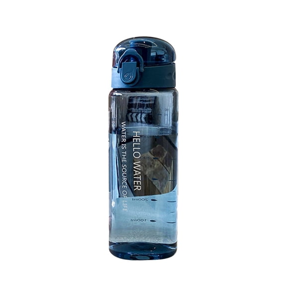 Water Bottle off Promotions! Gym Travel Frosted Plastic Clear Sports Water Bottle Drinking Cup Leakproof Drinking Bottle White Kitchen Cups Clearance Sale