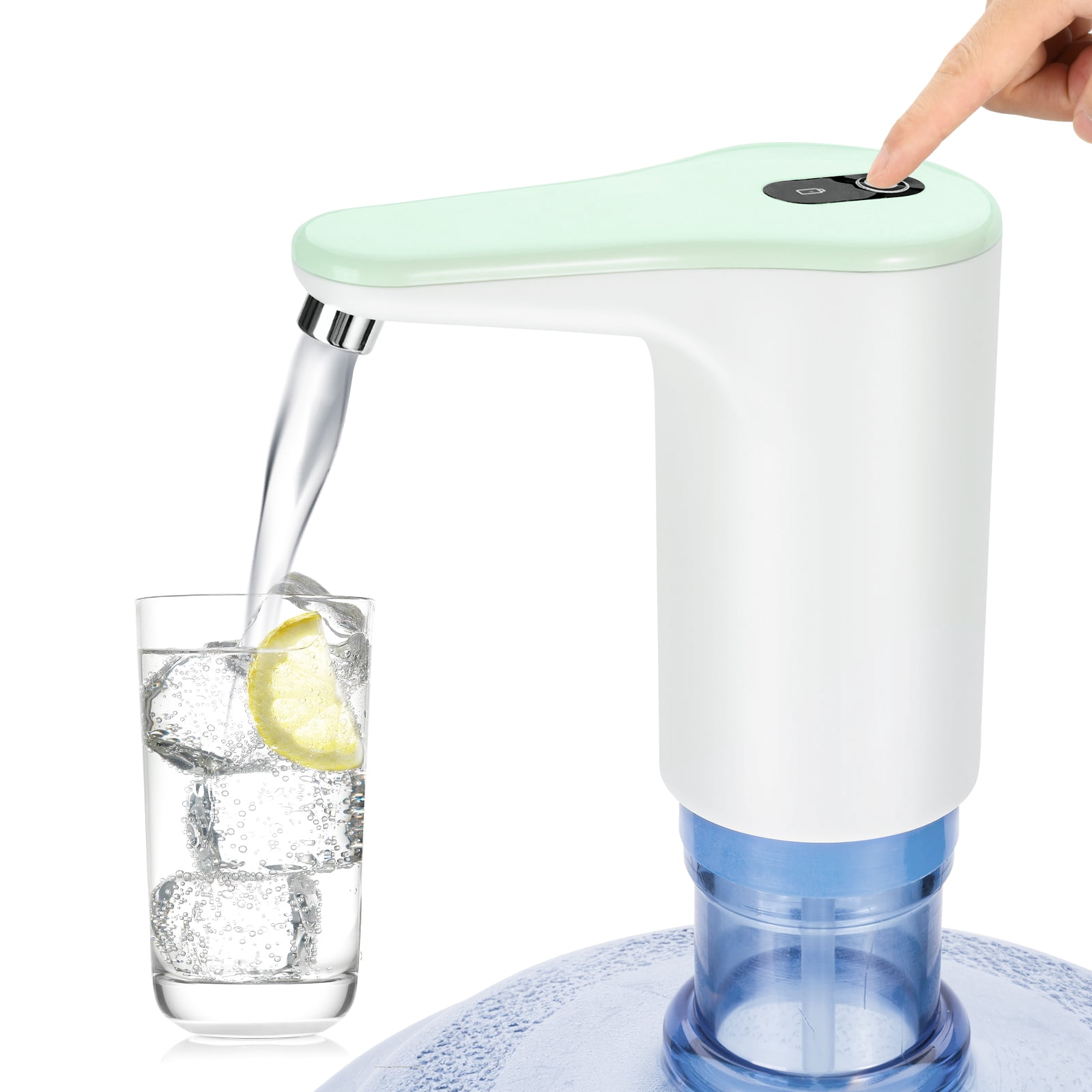 Water Bottle Pump 1200Mah Usb Charging Automatic Drinking Water Pump ...