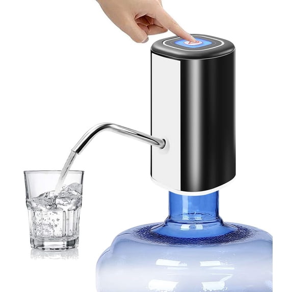 Water Bottle Pump 5 Gallon USB Charging Automatic Drinking Portable Electric Water Dispenser/Switch Little Squirrel