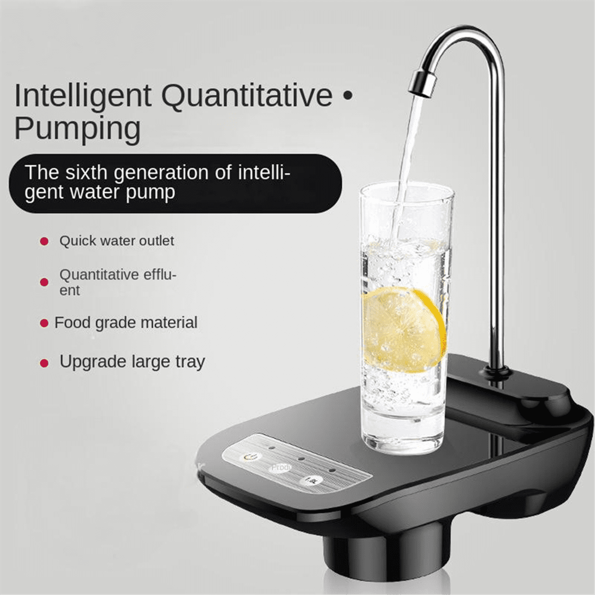 Water Bottle Pump Dispenser USB Charging Automatic Drinking Water Pump Portable Electric Water Dispenser Household