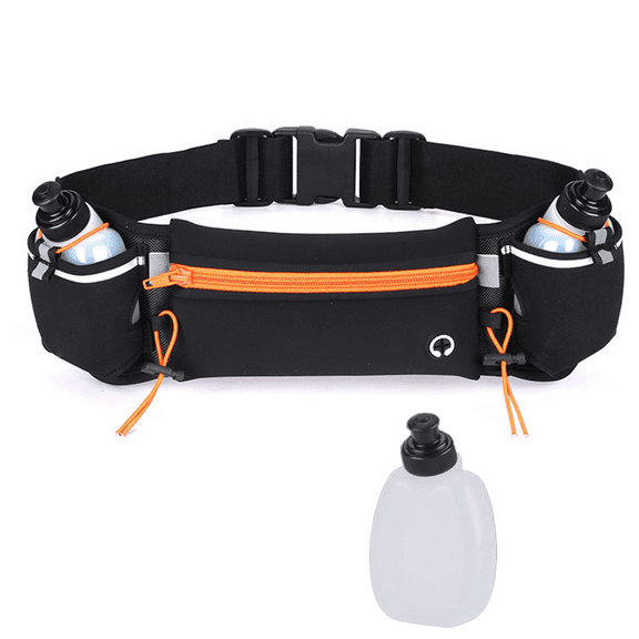 Water Bottle Running Belt , Hydration Waist Bag For Men And Women For Running, Hiking, Rock Climbing