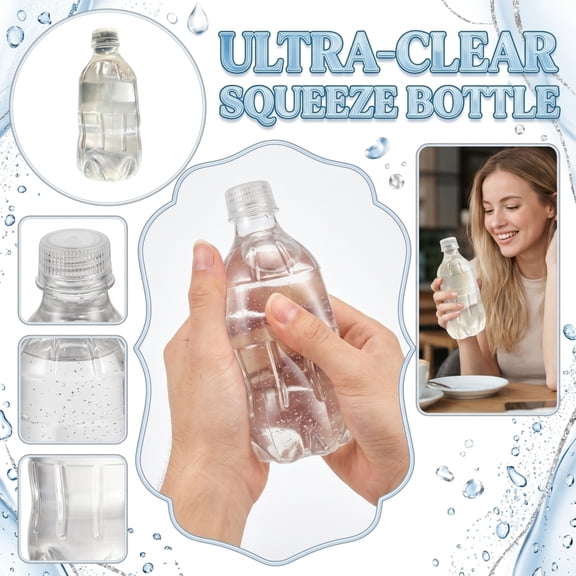 Water Bottle Shape Squeeze Fidget Toys Toy Soft Slow Rising Stress Relief Fidget Toy Portable Sensory Toy for Anxiety Relief Daily Relaxation for Kids Adults Home Office Travel