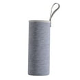 thumbnail image 1 of Water Bottle Sleeve, Elastic Neoprene Insulated Water Bottle Sleeve 16-18oz, Insulated Water Bottle Carrier Holder, Water Bottle Insulator Cooler Sleeve for Bottles Or Cans, 1Pc(Grey,7.5x2.6"), 1 of 9