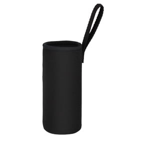 Water Bottle Sleeve,Neoprene Insulated Drink Bottle Covers,Reusable and Collapsible Cloth Bottled Water Cover,Nylon Bottle Sleeve Carrier Holder For Bottles or Cans Protection,Multi Color(Black)