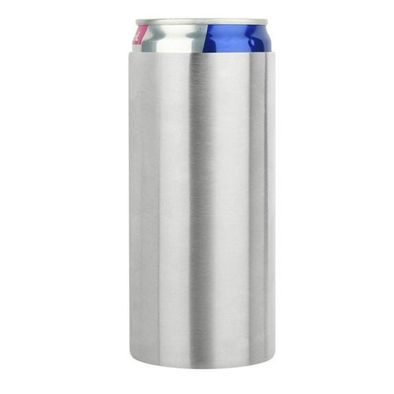 Water Bottle,Steel Double-walled Slim For 12Oz Can Stainless Cooler Stainless Can Vacuum Cooler Insulated Holder Steel Glass&Bottle