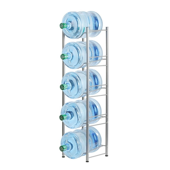 Water Bottle Storage 5 Layer Shelf, Pure Water Bucket Storage Rack, Sturdy And Durable