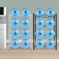 Water Bottle Storage Rack 5 Gallon Water Cooler Jug Rack 4Tier for 8