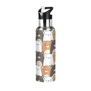 Stainless water bottle - Exercise Panda, Personalized gift