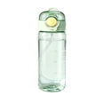 thumbnail image 1 of Water Bottle with Straw Locking Lid, 500Ml Leakproof Plastic Hydration Cup with Measurement Marks, Lightweight Portable Travel Bottle for Sports, Gym, University, 2.75x2.75x7.48 In., 1 of 6