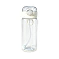 thumbnail image 1 of Water Bottle with Straw Locking Lid, 500Ml Leakproof Plastic Hydration Cup with Measurement Marks, Lightweight Portable Travel Bottle for Sports, Gym, University, 2.75x2.75x7.48 In., 1 of 7