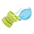 thumbnail image 1 of Water Bottle Topper,Food Grade Sippy Top Spout Fits 1.1 inch Caliber Bottle with Straw & ProtectiveCap,Reusable Beverage Bottle Cap Makes the Bottle Top a Spill Proof Lid(2.75x1.4")(Green), 1 of 9
