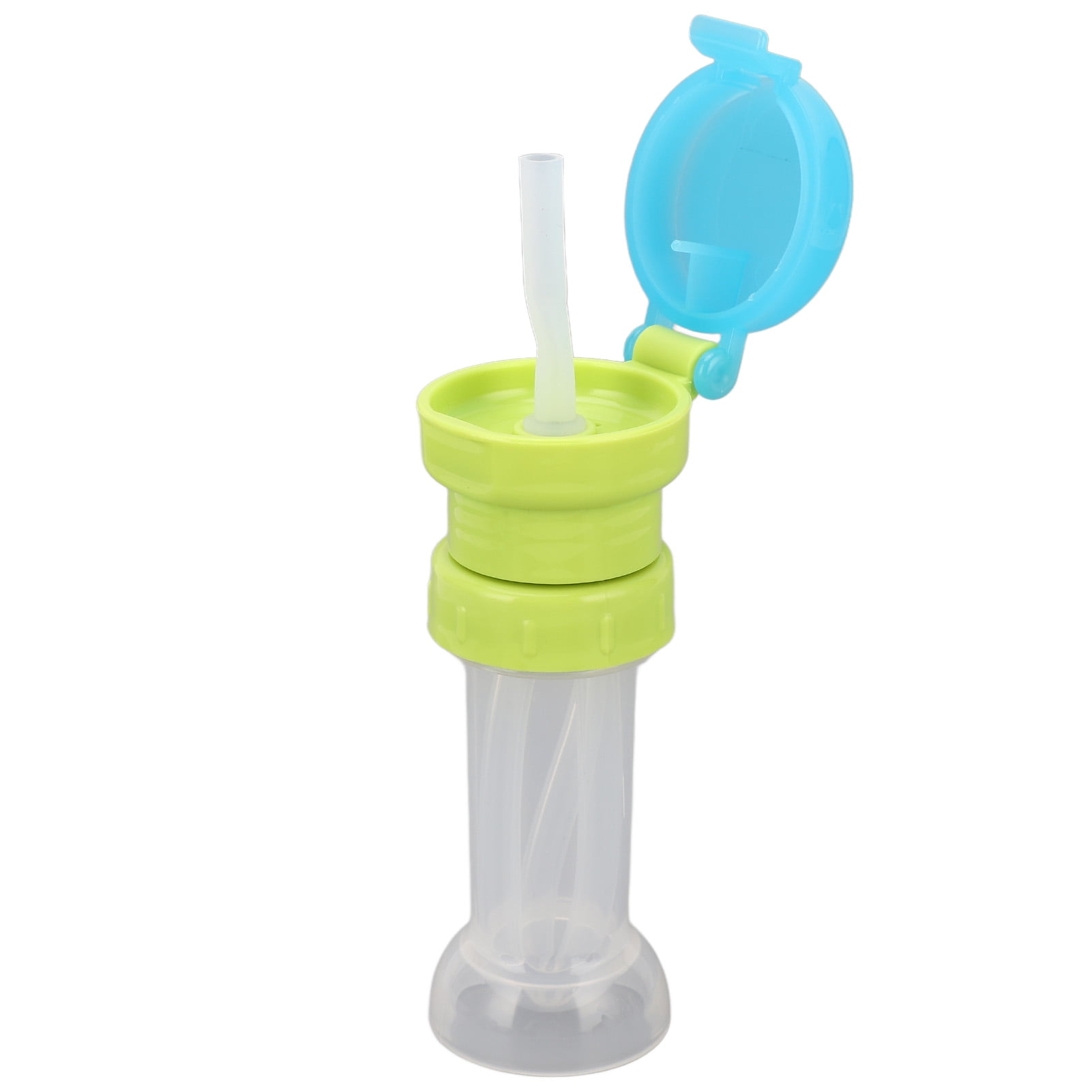 Water Bottle Twist Cover Cap with Straw Spill Proof Safety Bottle Mouth