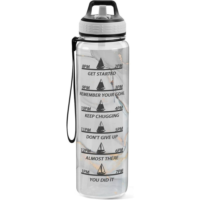 Big Water Bottle - Ocean Marble Big Water Bottle - Ocean Marble