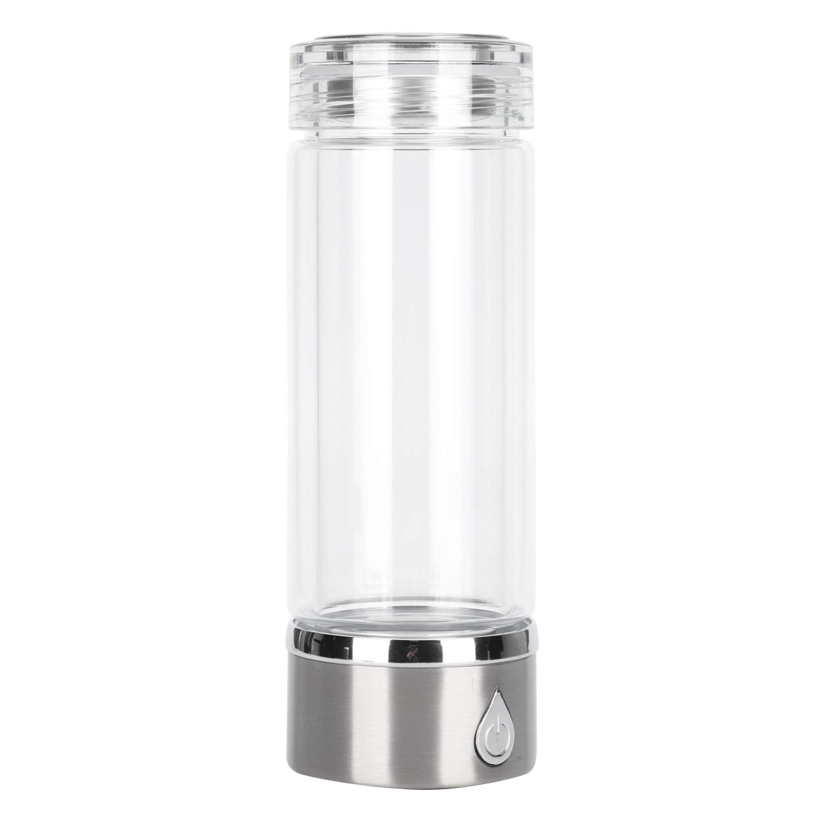 Water Bottles Rechargeable Portable Glass Hydrogen Water Generator Bottle with Spe And Pem Technology