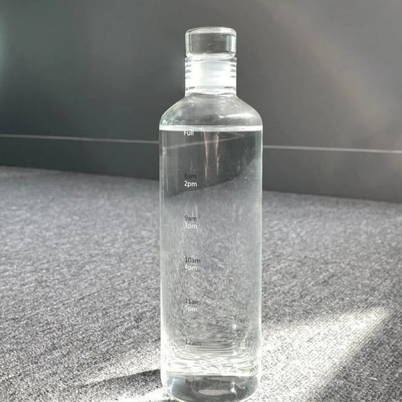 Plastic Water Bottles with Caps,Clear, Best as Reusable Drinking Bottle, Sauce Jar, Juice Beverage Container, 16.94FL.OZ