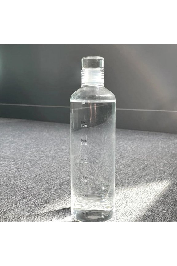 Plastic Water Bottles with Caps,Clear, Best as Reusable Drinking Bottle, Sauce Jar, Juice Beverage Container, 16.94FL.OZ