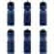 thumbnail image 1 of Water Bottles with Push Cap 28 oz. Set of 6, Bulk Pack - Reusable, Great for Gym, Hiking, Cycling, School - Navy Blue, 1 of 5
