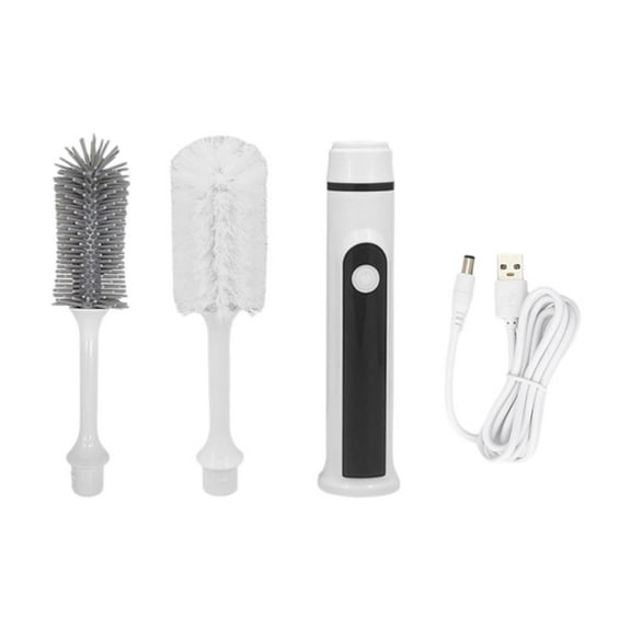 Water Brush, Electric Brush Cleaner For Tumblers, gs, Glasses, Rechargeable, Jars & 2 Spds, Cups, R7S1