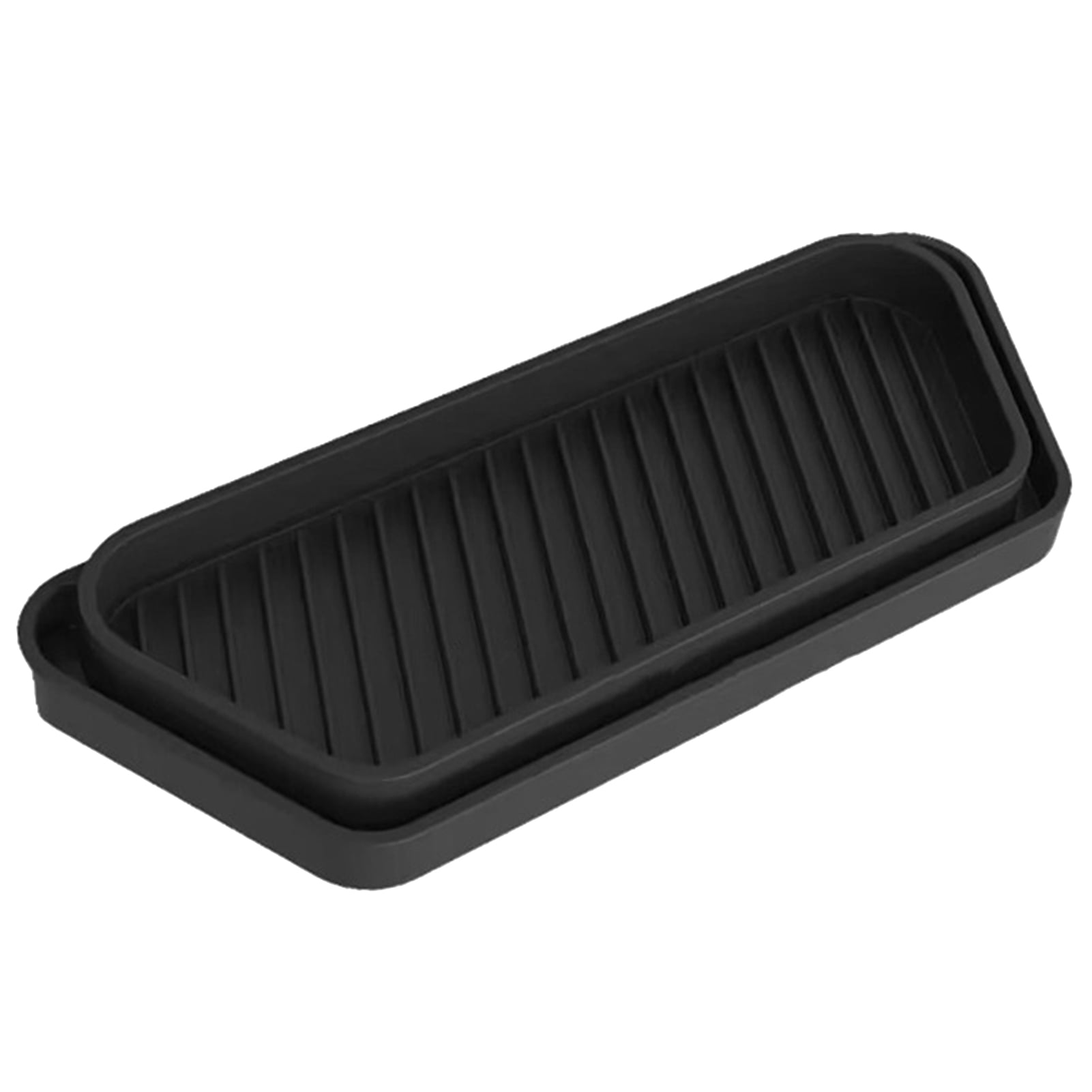 Water Catcher Tray Food Grade Quick Drainage Leakproof Silicone Water