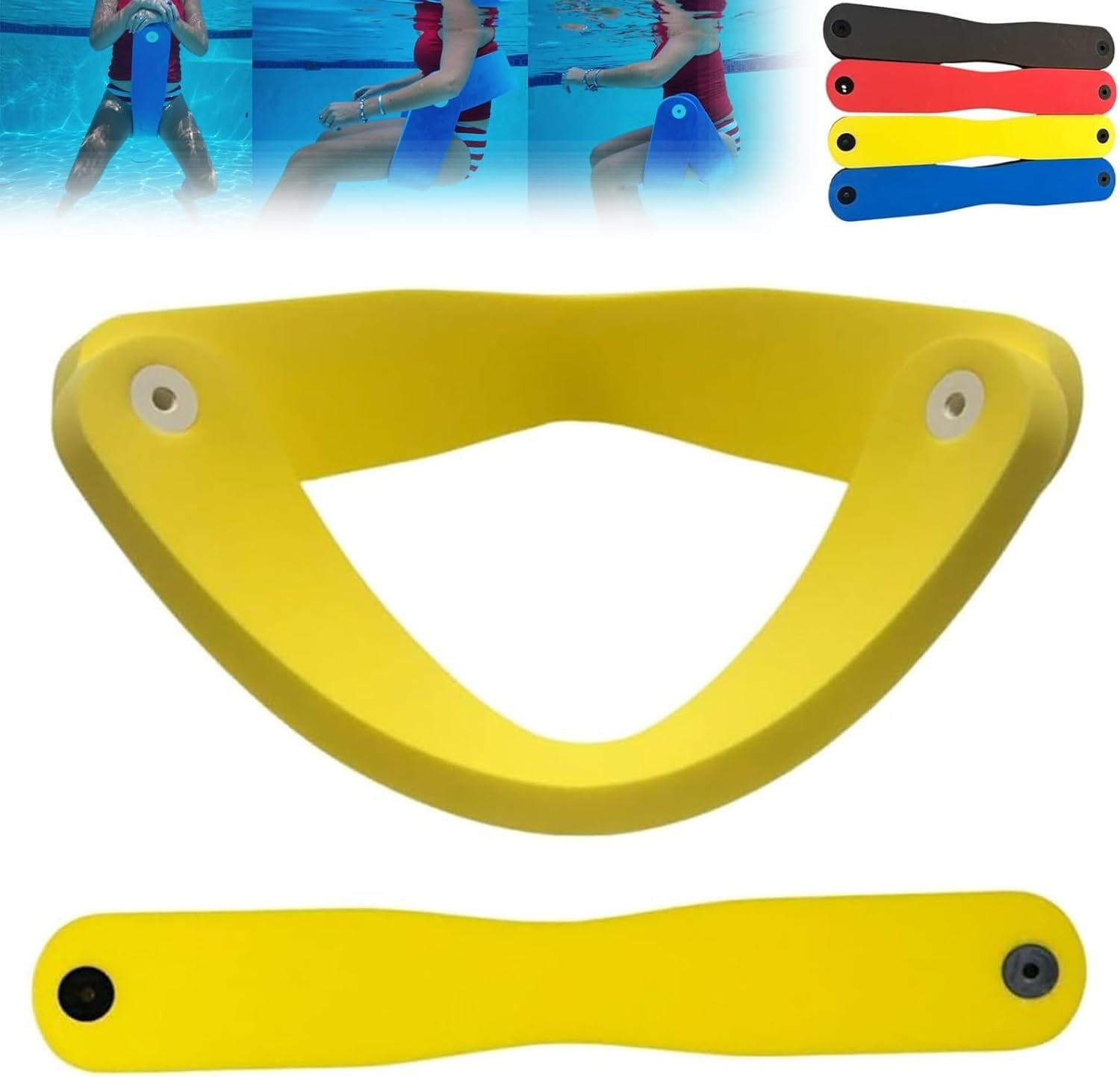 Chaise Flottante Non Gonflable - Float-N-Fold - 3 En 1 Pour Piscine, Plage - Jaune - 14