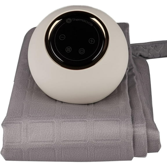 Water Circulating Heated Mattress Pad by Thermacycle; Water Heated Mattress Pad, No Electric Wire, All Digital, Quiet Motor and Instant Warm Heat - Mattress Topper Bed Warmer (King – 79” by 71”)