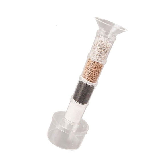 Water Cleaning Experiment Set with Clear Tower View, DIY Science Learning Model for Students, Teachers, and Family Study Projects Use