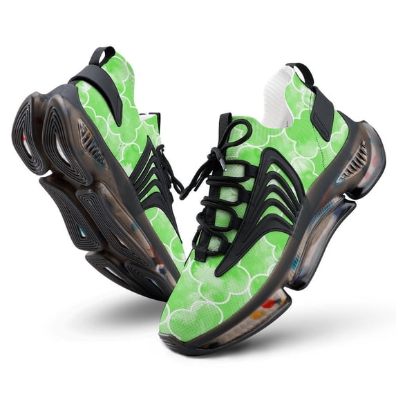 Water Color Pattern Summer Walking Shoes for Men Woman Lightweight Tennis Fashion Elastic Sports Shoes Cushion Basketball Shoes