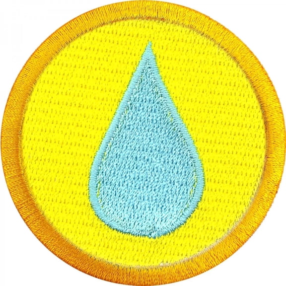 Water Conservation Wilderness Scout Merit Badge Iron on Patch