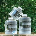 thumbnail image 1 of Water Container With Faucet 2 Gallon Camping Water Bottle With Handle Transparent Water Storage Bucket For Outdoor Sports Camping Hiking Storage Containers, 1 of 4