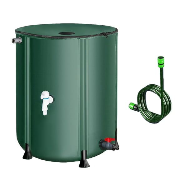 Water Container Rainwater Collector for Domestic Use Space Saving Large Storage Cistern For Indoor Outdoor Bucket