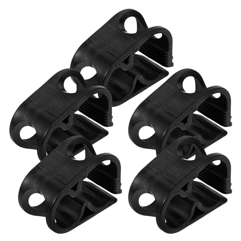 20pcs Control Tubing Clamps Hose Clamps Iron-Plated Water-Stop Clamp Rubber Tube Spiral Clamp Pipe Hose Fixing Clip Swivel Screw
