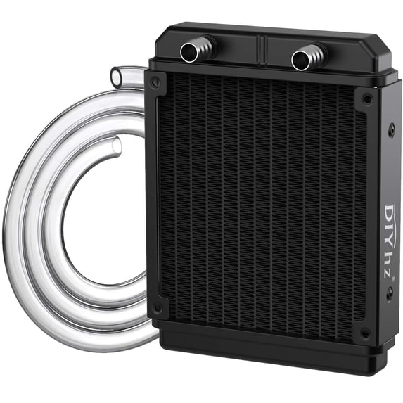 Water Cooling Computer Radiator 12 Pipe Aluminum Heat Exchanger Liquid ...