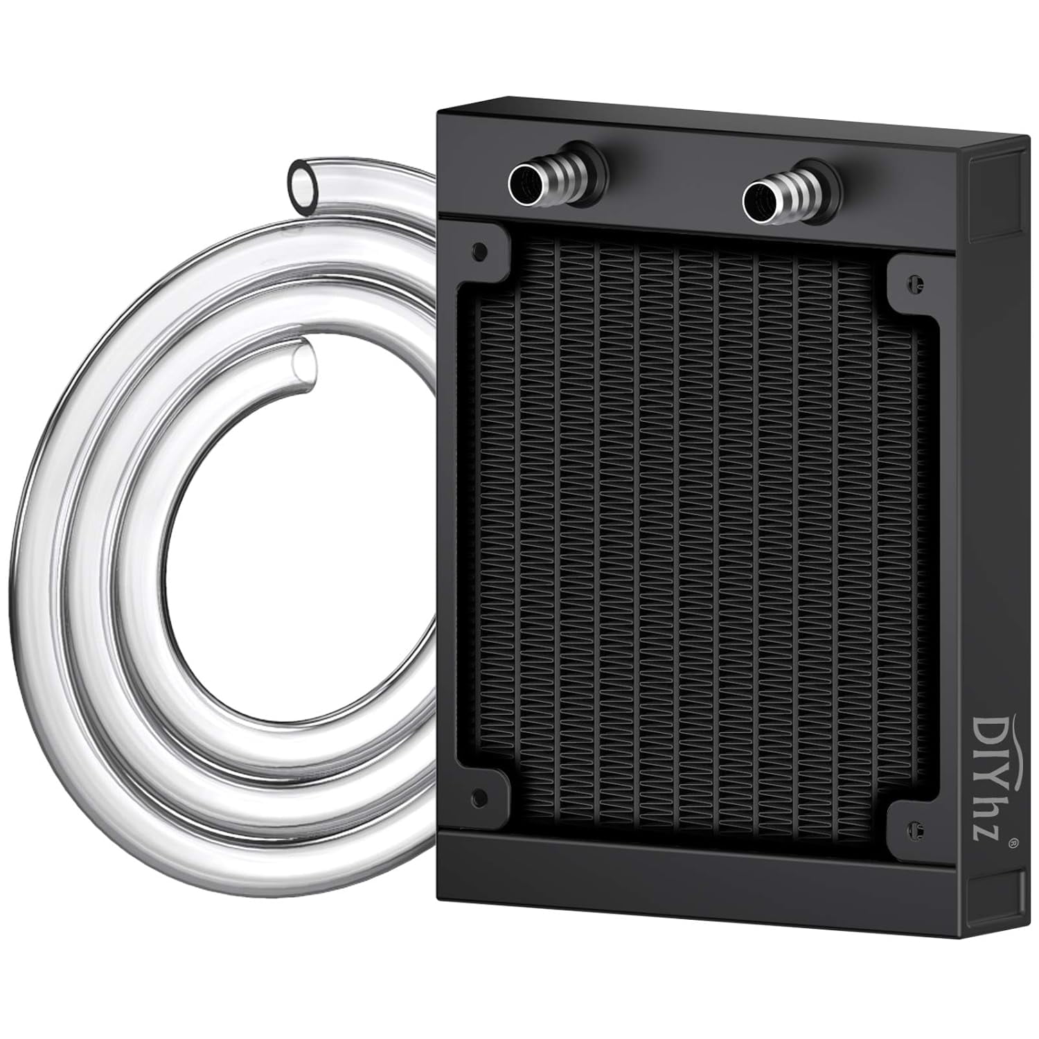 Water Cooling Computer Radiator, 12 Pipe Aluminum Heat Exchanger Liquid ...