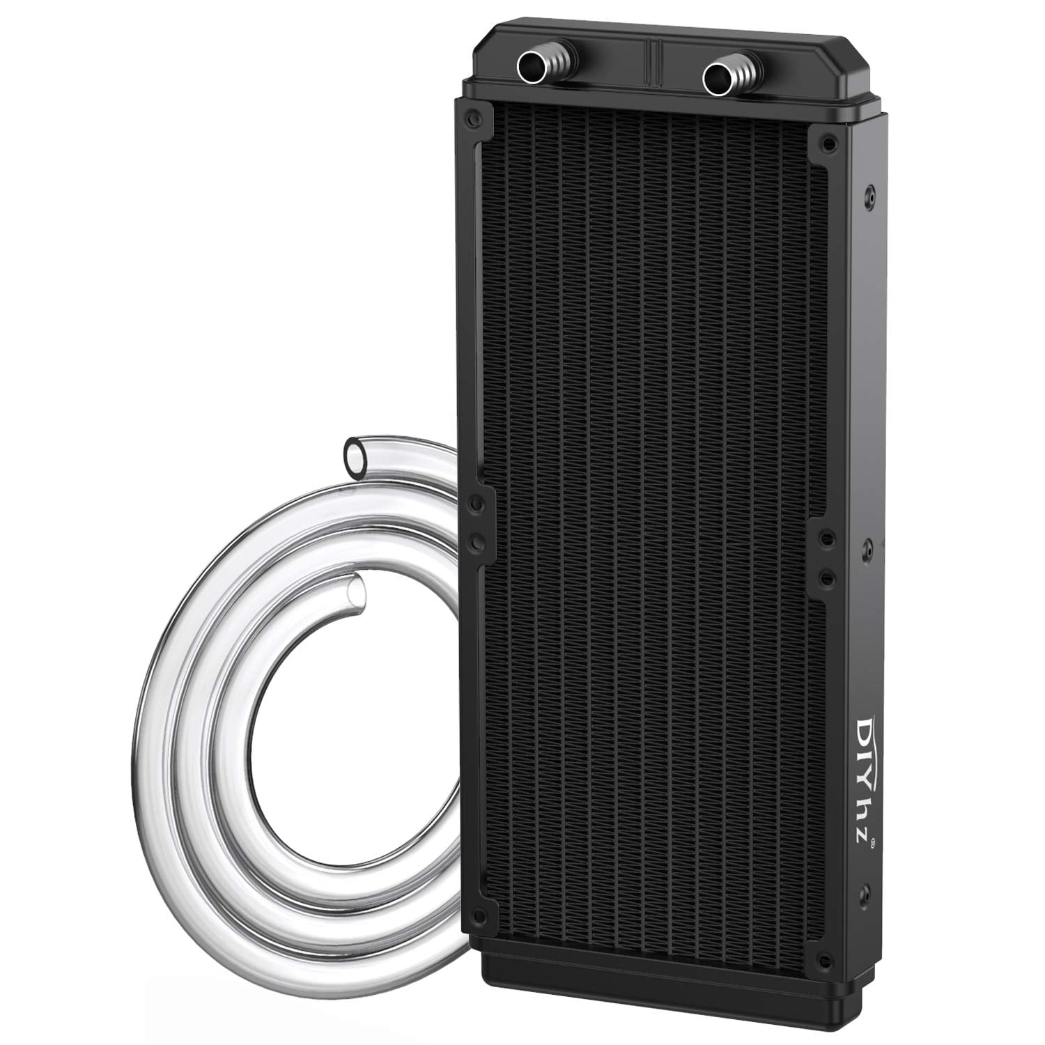 Water Cooling Computer Radiator, 12 Pipe Aluminum Heat Exchanger Liquid ...