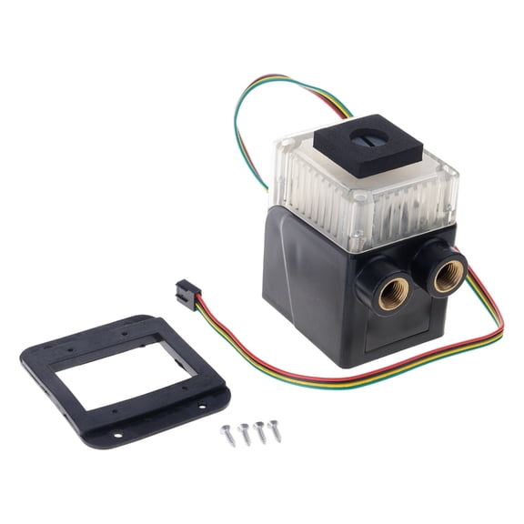 Water Cooling Pump, 500L/H PC Water Cooling Integrated Mute Water Pump Support PWM for CPU Cooling System