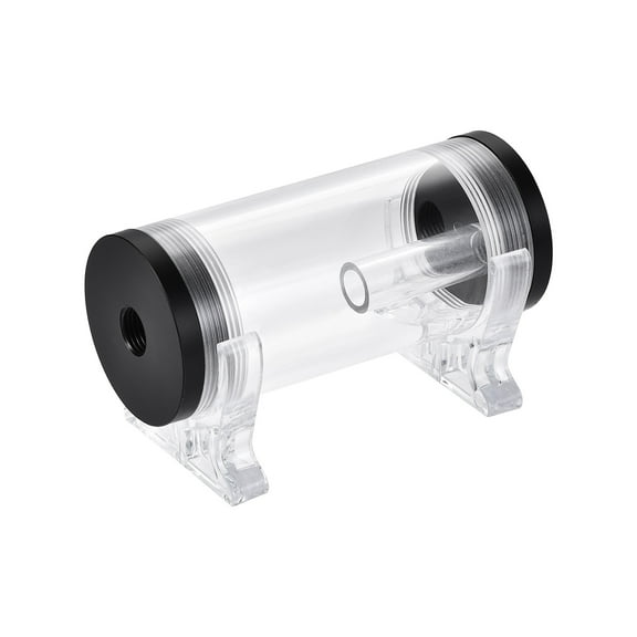 Water Cooling Tank 50mm x 110mm with Acrylic and POM 1 In 2 Out for PC CPU Cooled