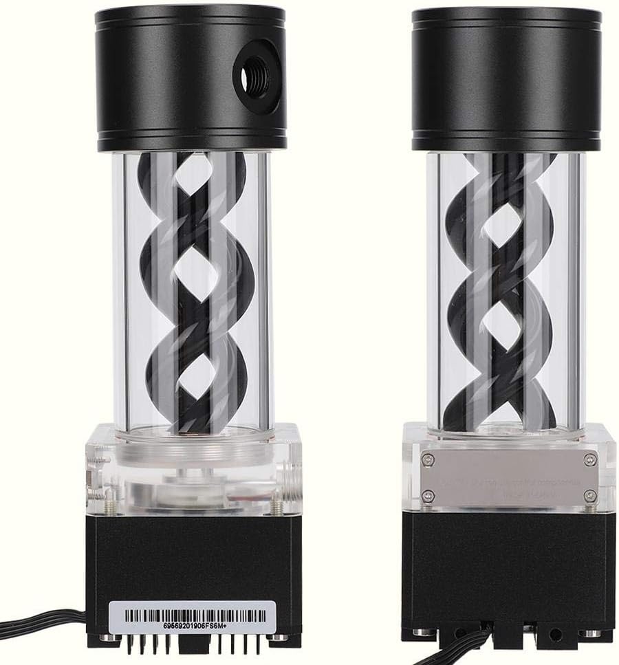 Water Cooling Tank Kit,800L/H CPU Cooling Cylinder Pump System,Water