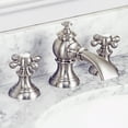 thumbnail image 1 of Water Creation 4.81" Lever Handles Metal Brass Faucet in Brushed Nickel, 1 of 7