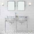 thumbnail image 1 of Water Creation EB60C-0100 60 in. Embassy Wide Double Wash Stand, P-Trap, Countertop with Basin, 1 of 1