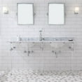 thumbnail image 1 of Water Creation EP72C-0100 72 in. Empire Wide Double Wash Stand, P-Trap, Countertop with Basin - Chrome, 1 of 1